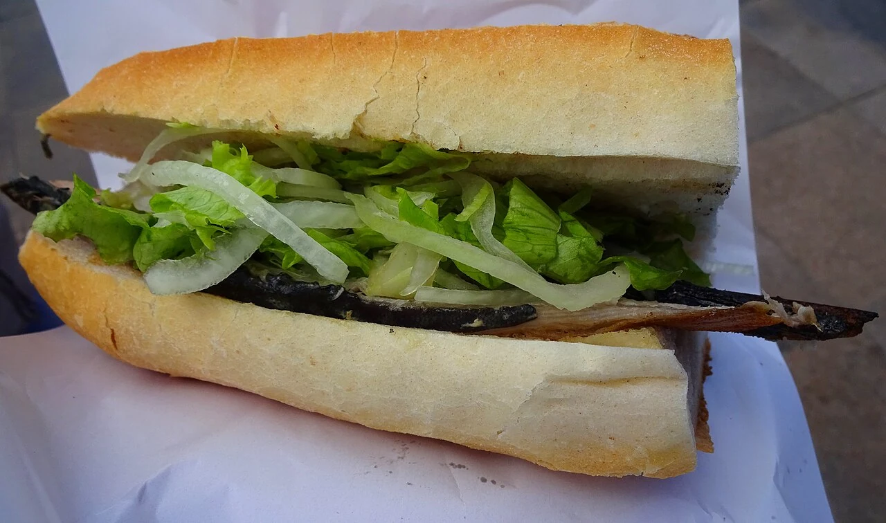 Galata Köprüsü çevresinden balık ekmek.